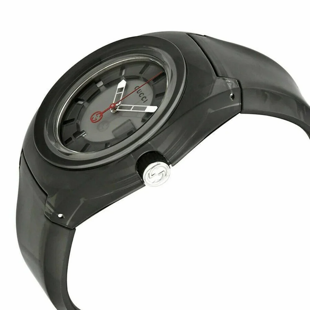 GUCCI BLACK SYNC WATCH! ADJUSTABLE!